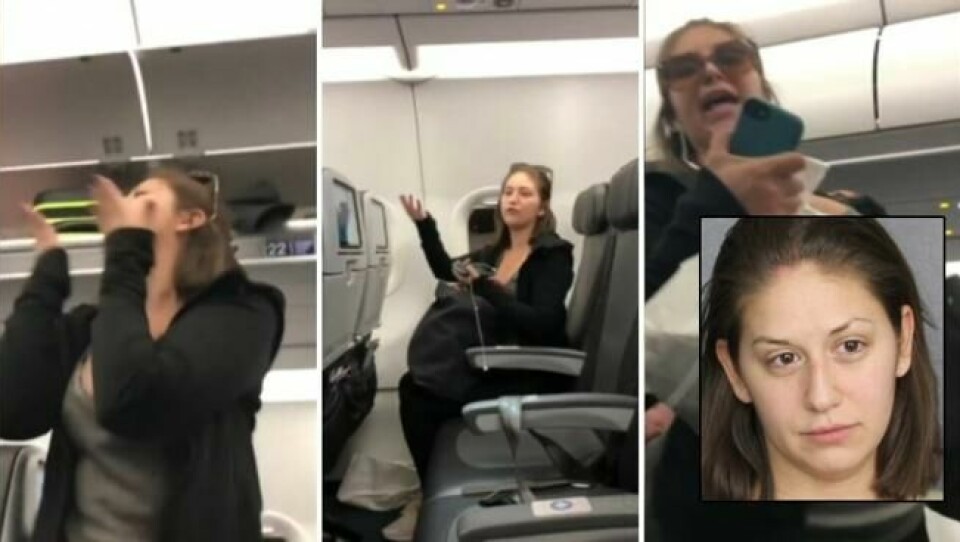 Valerie ville ikke sitte ved siden av et barn på flyet - endte i arresten