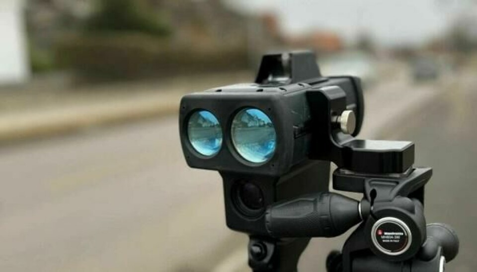 Med den nye lasermåleren kan man ta fartssyndere både nærmere og mye lenger unna enn tidligere.