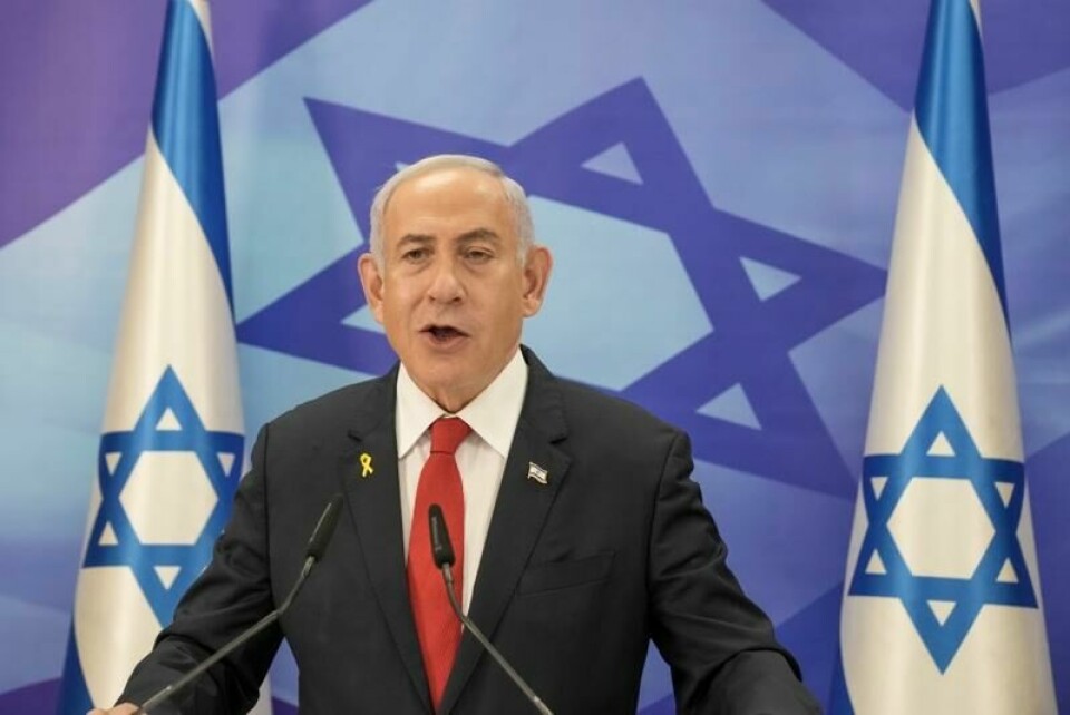 Israels statsminister Benjamin Netanyahu sier at våpenhvileavtalen med Hamas ikke er landet ennå.