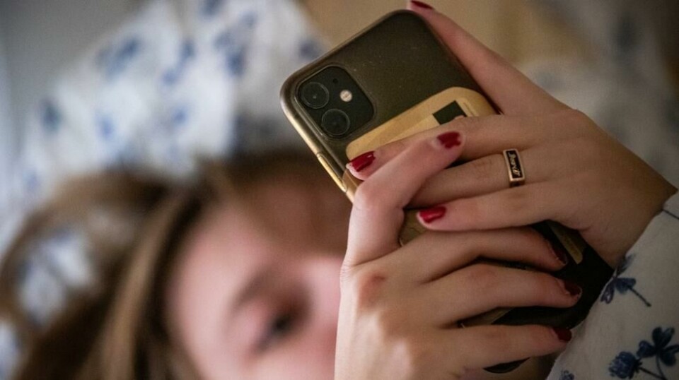 Røde Kors' samtaletilbud Kors på halsen for barn og unge under 18 år opplevde i fjor en dobling i antall henvendelser. Selvskading var særlig et tema som har økt kraftig. Illustrasjonsfoto: Emilie Holtet / NTB