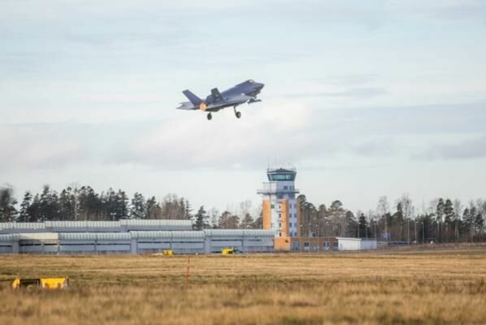 F-35-flyene skal vedlikeholdes på Rygge flystasjon i Østfold. I dag utføres alt større vedlikehold i Italia.
