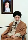 Irans øverste leder Ayatollah Ali Khamenei i Teheran 2. januar. Khamenei sa landets fiender sto bak et komplott for å infiltrere og ramme regimet. Scanpix/ AFP PHOTO / IRANIAN SUPREME LEADER'S WEBSITE.