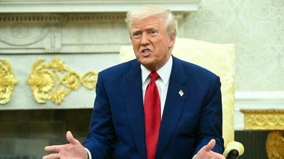 USAs president er ikke til å rikke i spørsmålet om toll.