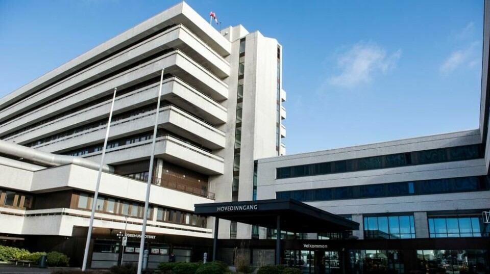 Bravida vil ikke delta videre i utbyggingen av nye Stavanger universitetssjukehus. Bildet viser hovedinngangen til dagens Stavanger universitetssjukehus. Arkivfoto: Carina Johansen / NTB