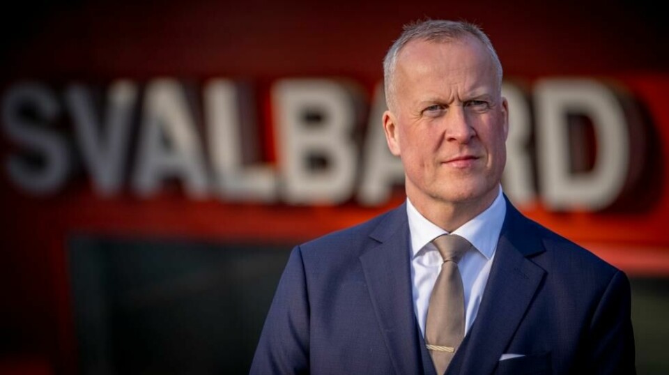 Lars Fause er sysselmester på Svalbard. Foto: Ole Berg-Rusten / NTB