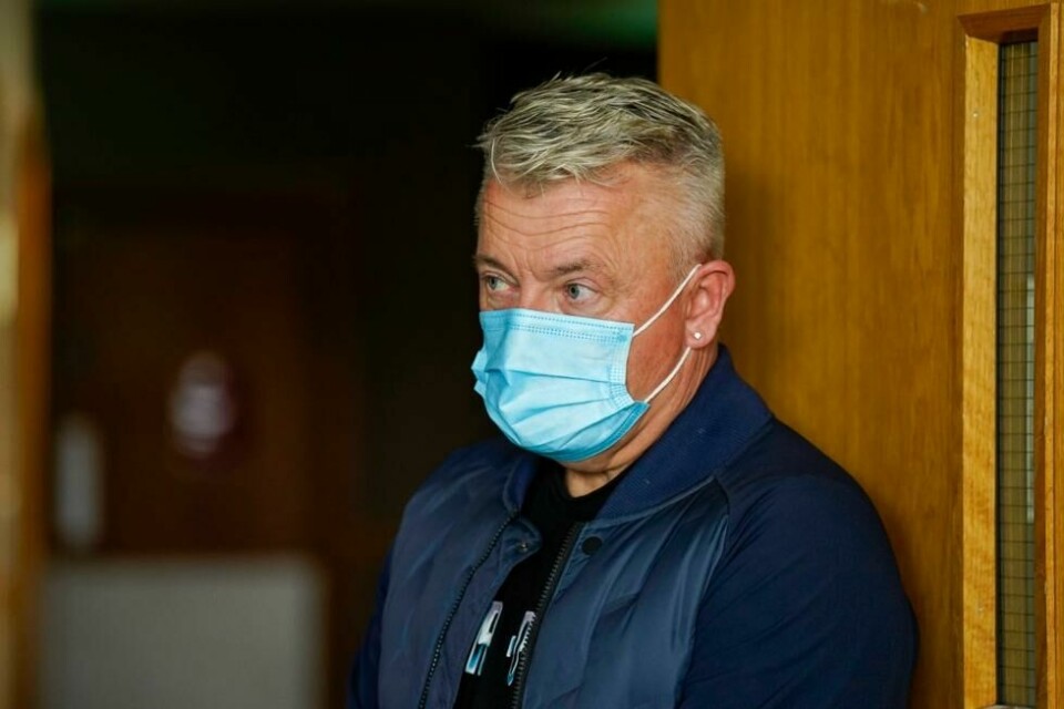 Gjert Ingebrigtsen til stede på Narve Gilje Nordås' pressetreff på Leonardo Hotel i forkant av innendørs-VM i Glasgow. Gjert Ingebrigtsen til stede på Narve Gilje Nordås' pressetreff på Leonardo Hotel i forkant av innendørs-VM i Glasgow. Foto: Lise Åserud / NTB