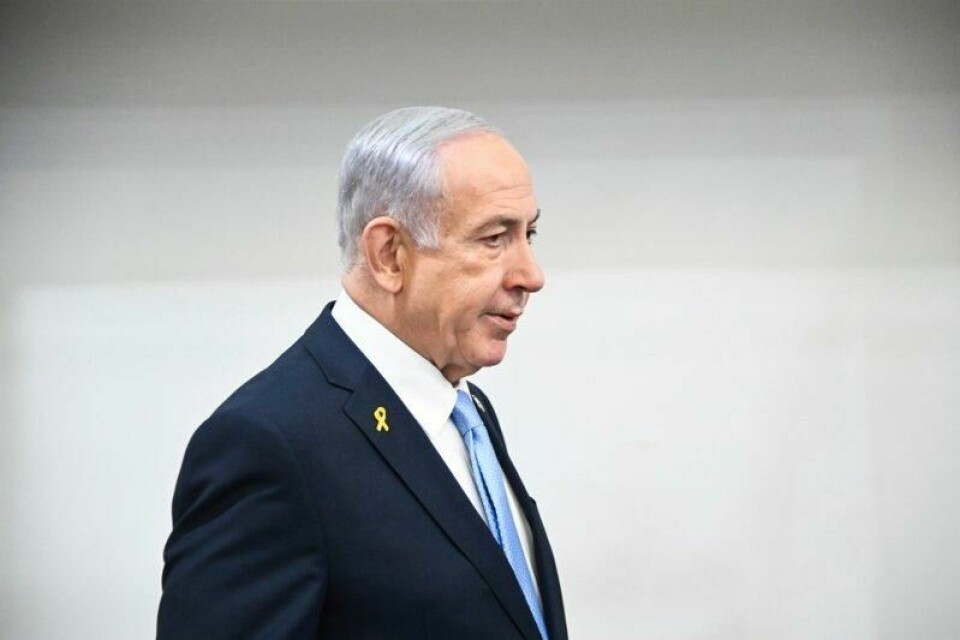 Israels statsminister Benjamin Netanyahu ankom natt til torsdag Ungarn.