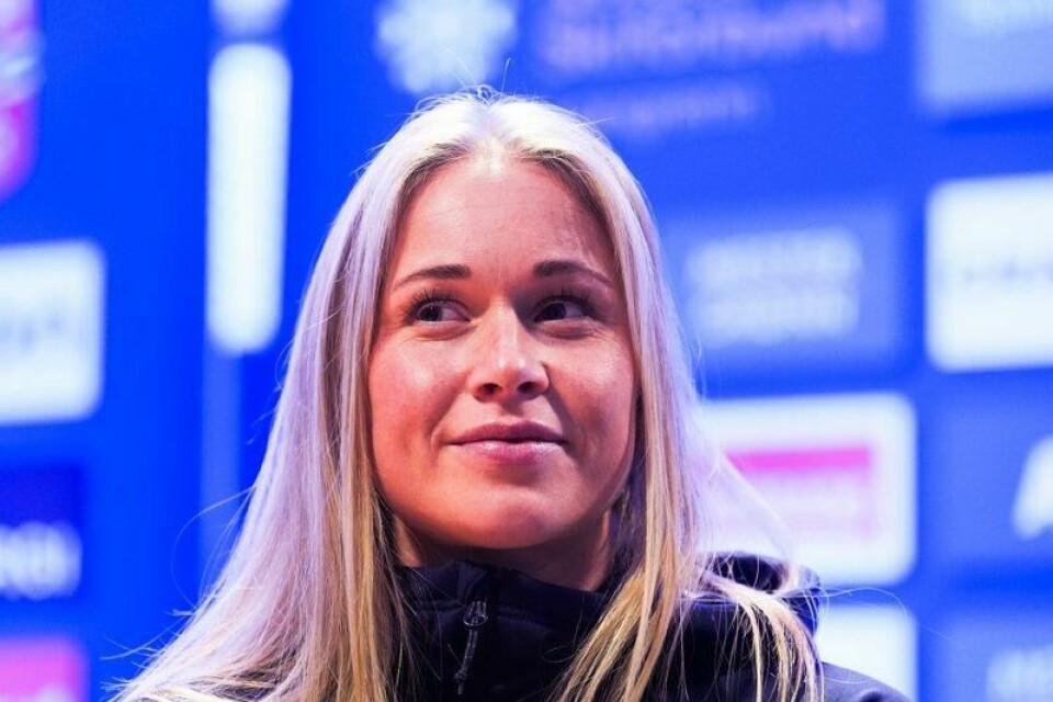 Silje Theodorsen er klar for VM-start. Her er hun fra mandagens pressemøte i Trondheim.