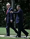 Donald Trump og Xi Jinping i Palm Beach, Florida i fjor. Foto: Alex Brandon / AP