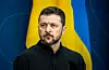 Ukrainas president Volodymyr Zelenskyj står overfor to store utfordringer: De russiske invasjonsstyrkene og følgene av et eventuelt presidentskifte og kursskifte i USA. Foto: Ole Berg-Rusten / NTB