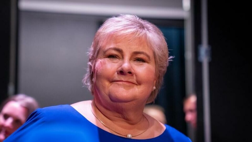 Ved sommeravslutningen i 2018 karakteriserte statsminister Erna Solberg innstramningene i næringslivets muligheter til å bruke bemanningsbyråer framfor egne ansatte, som regjeringens største nederlag, skriver Thomas Vermes. Bildet er fra i år.