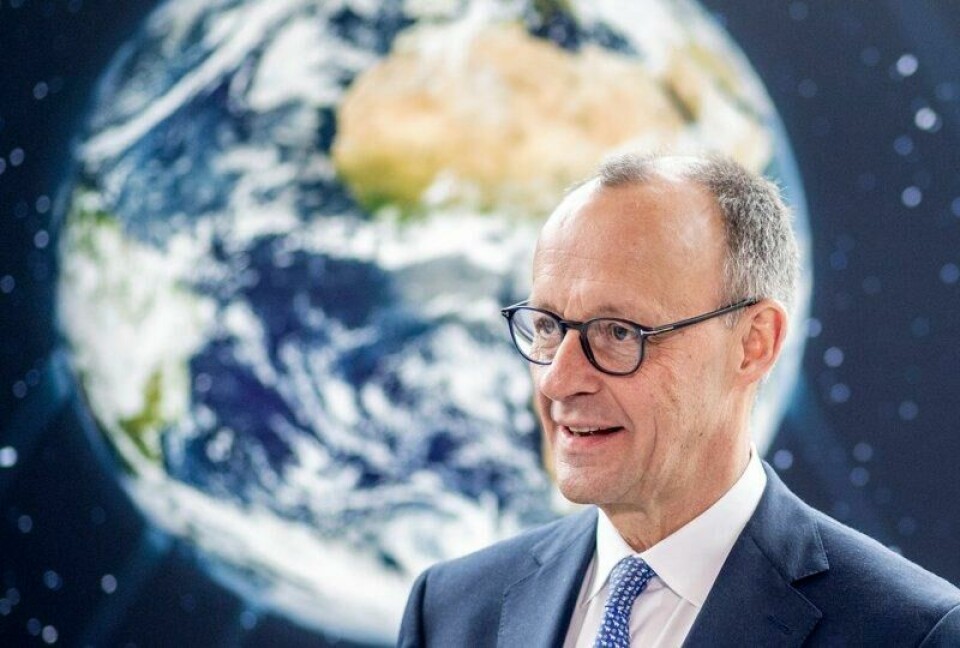 Friedrich Merz, formann i CDU og statsministerkandidat for CDU/CSU kan få det tøft under eventuelle forhandlinger om en ny og styringsdyktig regjering etter valget søndag. Foti: Hauke-Christian Dittrich DPA / AP / NTB