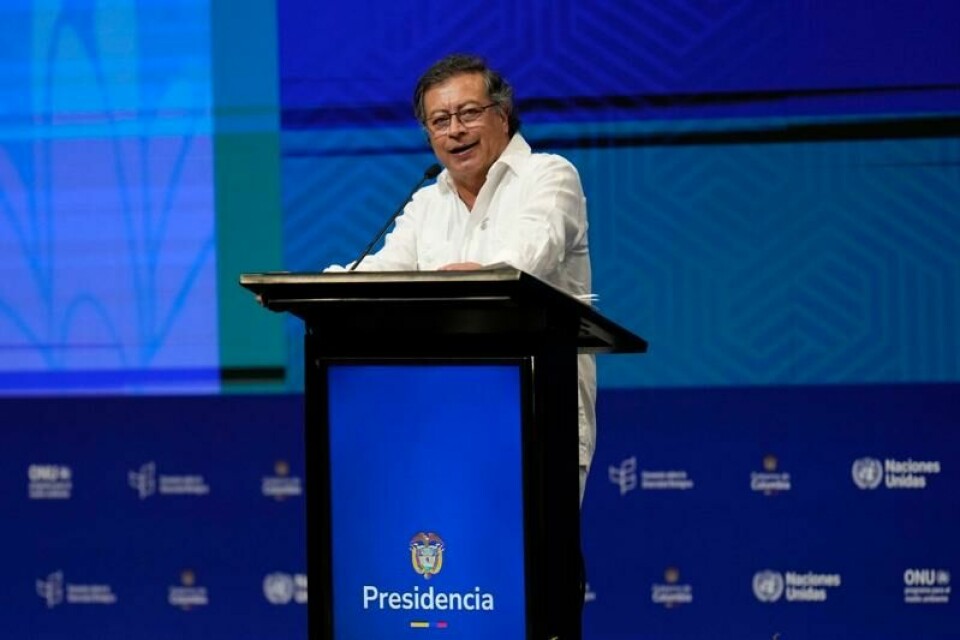 Colombias president Gustavo Petro vil nekte fly med migranter som deporteres fra USA tilgang til colombiansk luftrom.