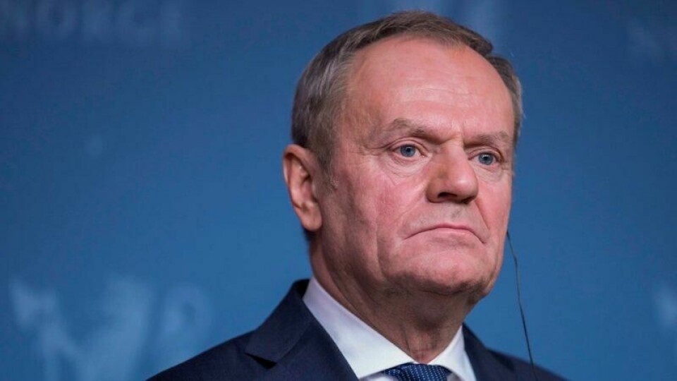 Polens statsminister Donald Tusk.