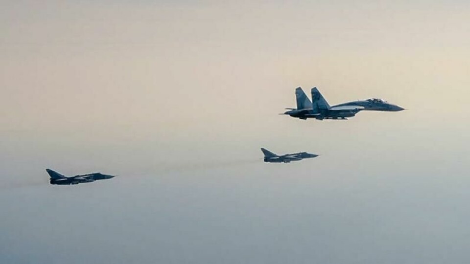 I mars i 2022 dukket disse russiske kampflyene opp over Østersjøen nært svensk luftrom. Forrige uke dukket det nok en gang opp russiske fly over sjøen.