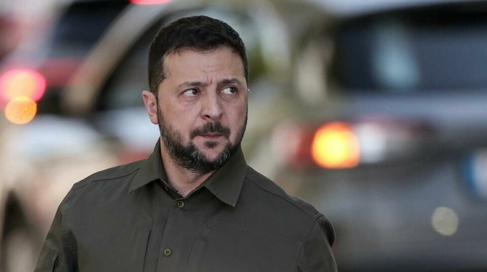 Volodomyr Zelenskyj ankommer toppmøtet i Det europeiske politiske fellesskap i Sør-Spania 5. oktober 2023. Illustrasjonsfoto.