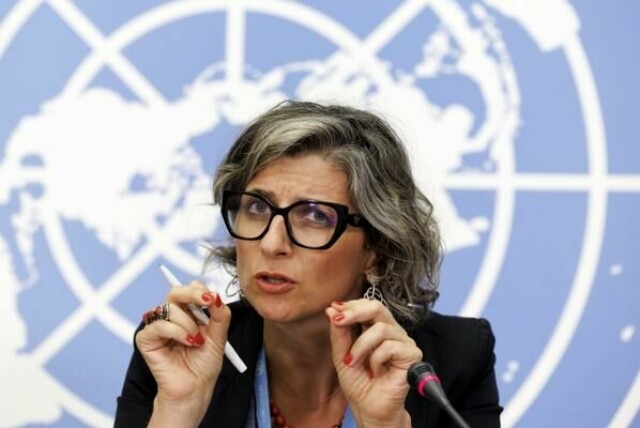Francesca Albanese er FNs spesialrapportør for menneskerettigheter.