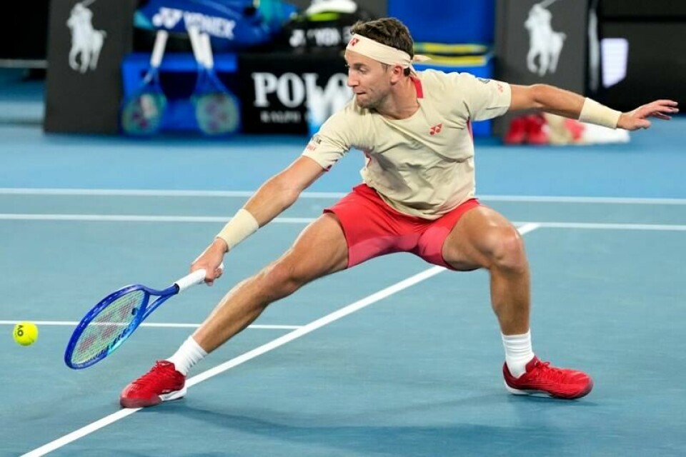 Casper Ruud er videre i Australian Open.