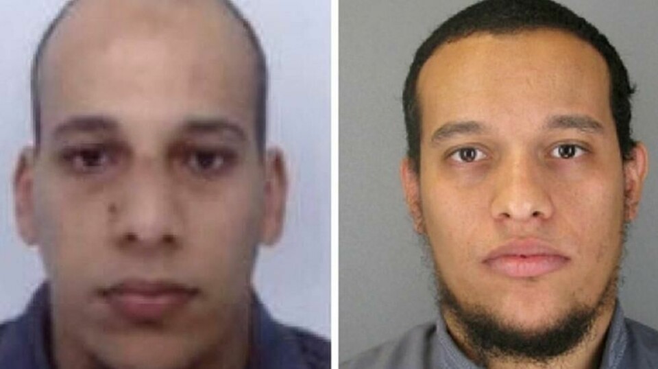 De franske Kouachi-brødrene, med foreldre fra Algerie, som utførte terroren mot Charlie Hebdo i 2015.