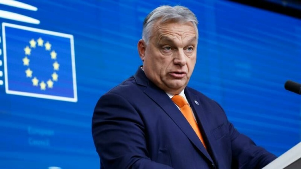 Ungarns statsminister Viktor Orban setter foreløpig foten ned for å forlenge EUs sanksjoner mot Russland.