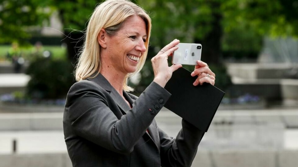 Mina Gerhardsen overtar som barneombud. Foto: Vidar Ruud / NTB