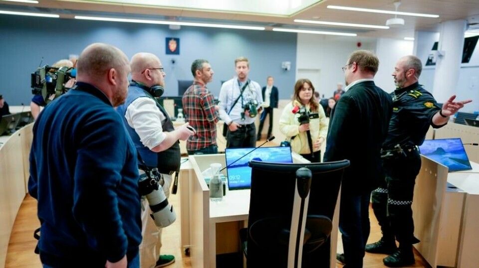 Terrorsiktede Arfan Bhatti er tirsdag innkalt som vitne i straffesaken mot Zaniar Matapour i Oslo tingrett. Foto: Heiko Junge / NTB