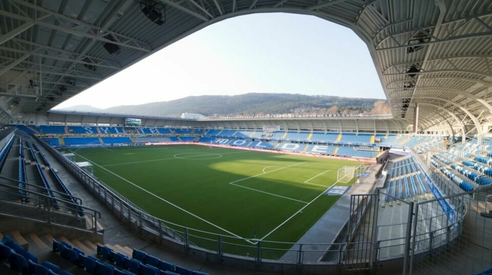 Molde spiller hjemmekampene sine på Aker Stadion. Illustrasjonsbilde.