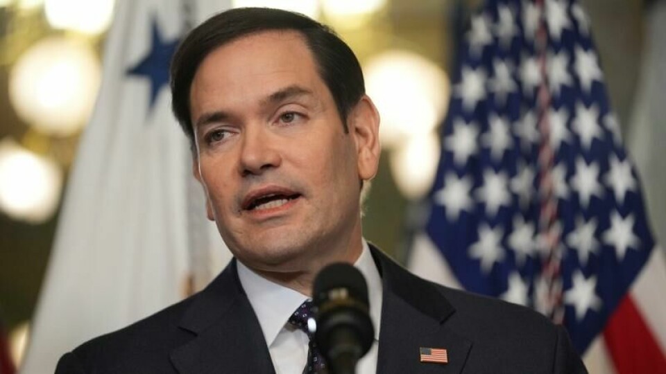 USAs utenriksminister Marco Rubio truer med å utlove dusør for lederne av Afghanistans Taliban-styre.