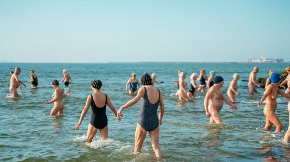 Vinterbading Icon Vinterbading i Skagen | ABC Nyheter
