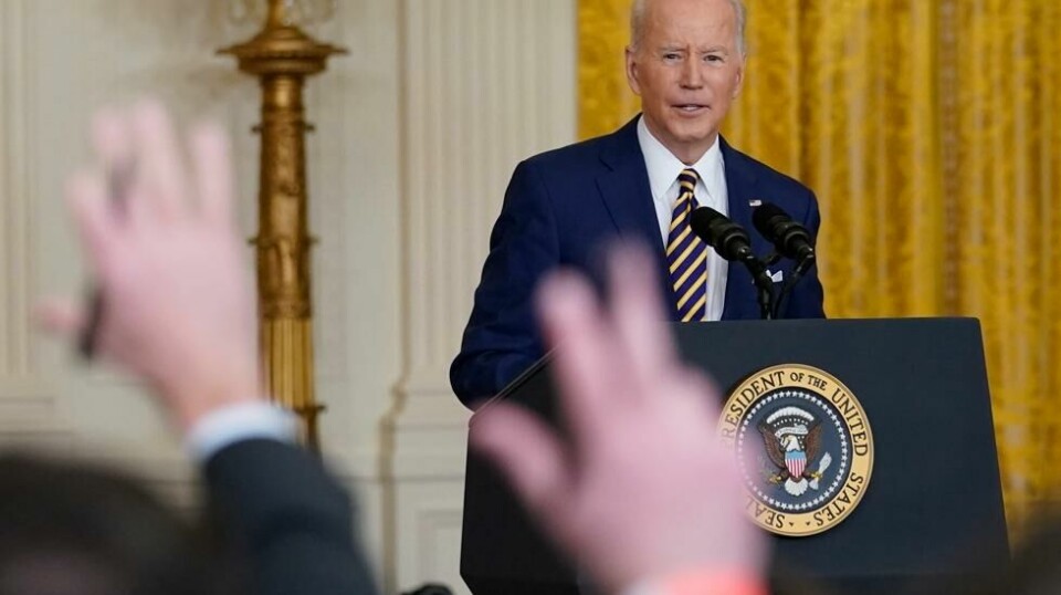 President Joe Biden kalte et spørsmål fra en Fox News reporter for dumt i forbindelse med en pressekonferanse torsdag. Reporteren lurte på hvorfor han ventet på at Putin skulle ta det første steget i forbindelse med den mulige invasjonen av Ukraina.