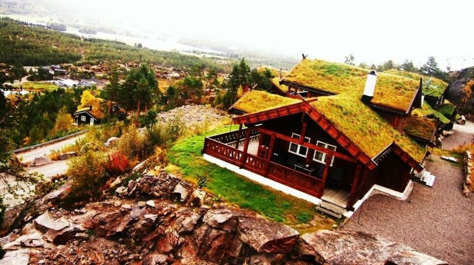 Hytter på fjellet. Foto: Gard Setsaas/FA