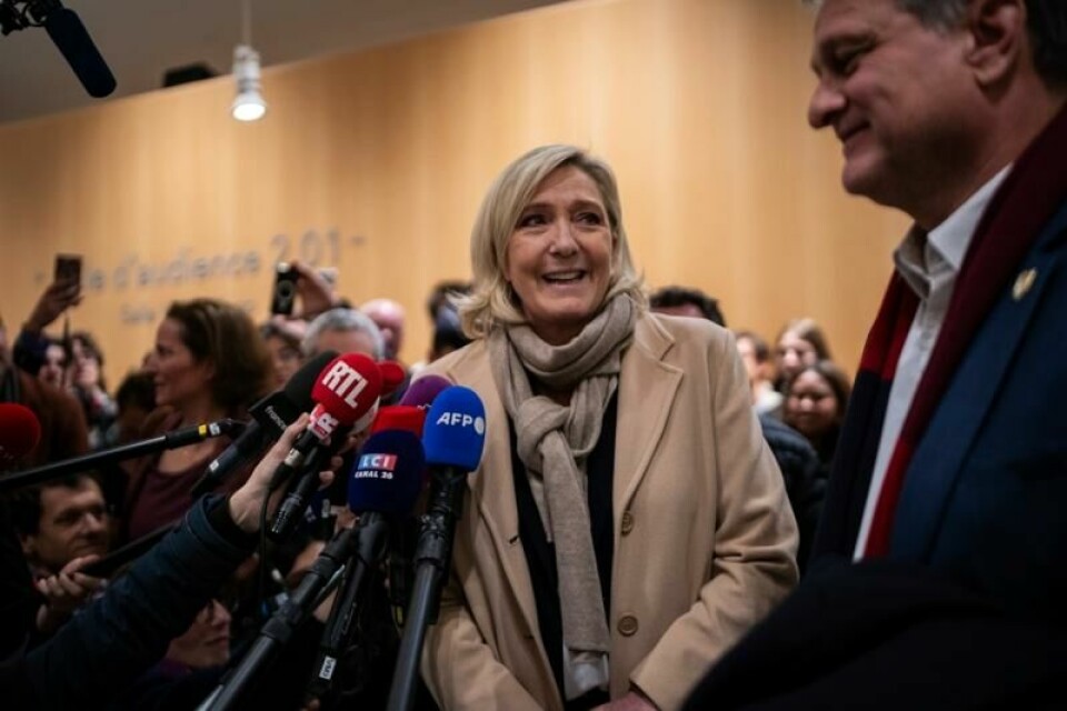 Først utpå nyåret får Marine Le Pen vite om hun blir dømt for underslag av EU-midler. Det kan i så fall sette en stopper om å stille i presidentvalget i Frankrike i 2027.