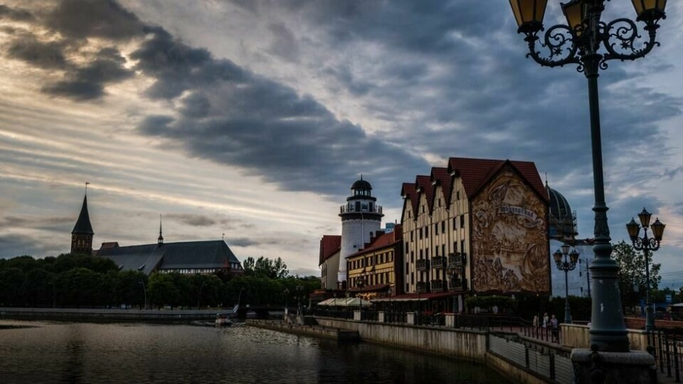 I dag bor det om lag 430.000 personer i Kaliningrad. Bildet viser sentrum av eksklavens største by. I dag bor det om lag 430.000 personer i Kaliningrad. Bildet viser sentrum av eksklavens største by. Foto: Patrick Hertzog / AFP/NTB