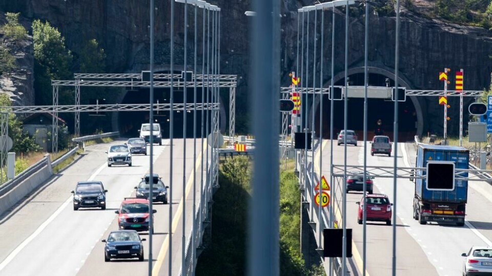 Follotunnelen langs E6 i Vestby kommune i Akershus fører deg til Göteborg hvor motorsyklister forteller at de er blitt forsøkt sperret inne av kjøretøy på E6.