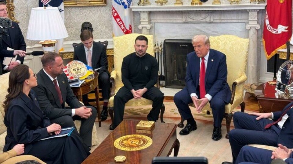 Møtet i Det hvite hus utviklet seg til en regelrett utskjelling av Volodymyr Zelenskyj fra Donald Trump.