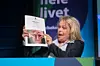 Eldre- og folkehelseminister Åse Michaelsen presenterer regjeringens helsereform «Leve hele livet» på Gardermoen. Foto: Vidar Ruud / NTB scanpix