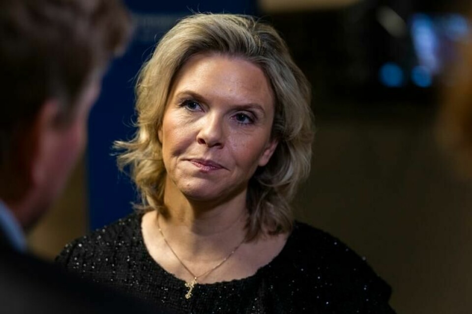 Frp-leder Sylvi Listhaug mener regjeringens nye klimamål er urealistiske. Arkivfoto: Amanda Pedersen Giske / NTB