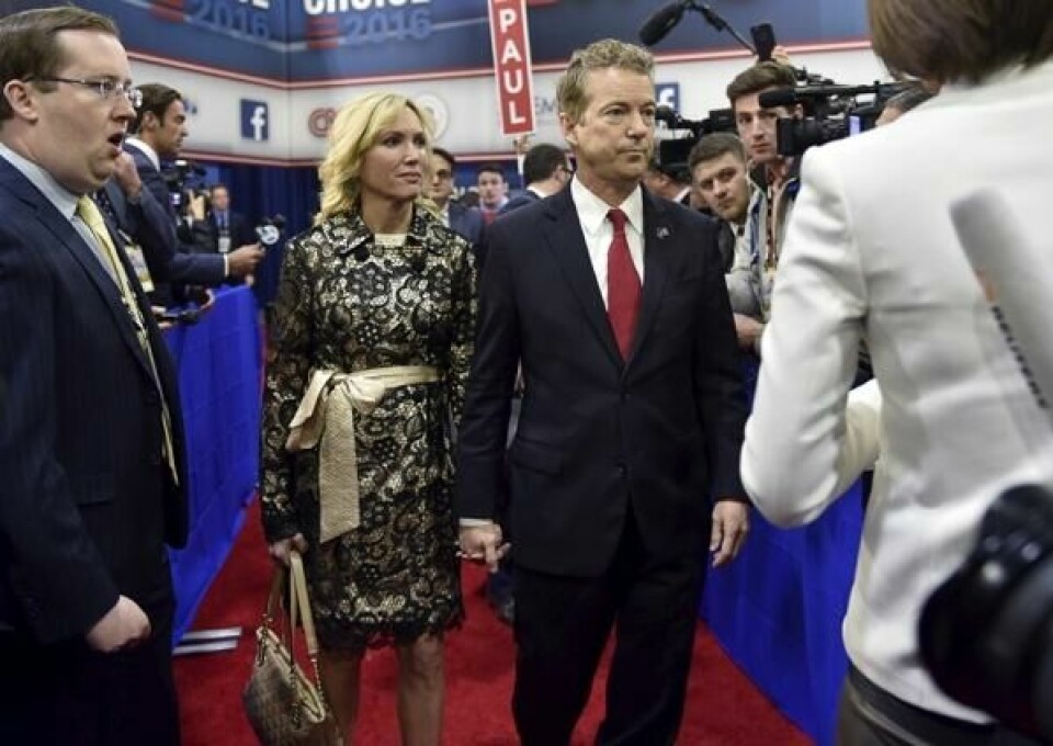 Kentucky-senator Rand Paul. Foto: David Becker / Reuters / NTB scanpix Kentucky-senator Rand Paul. Foto: David Becker / Reuters / NTB scanpix Foto: NTB