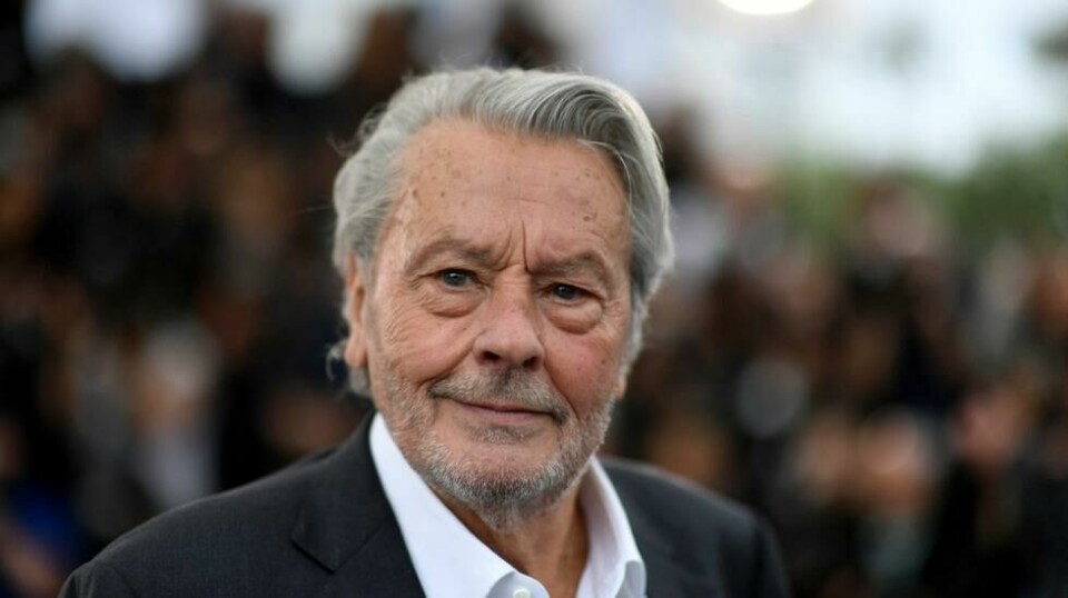 Den franske skuespilleren Alain Delon hadde sin storhetstid på 1960 - og 70-tallet.