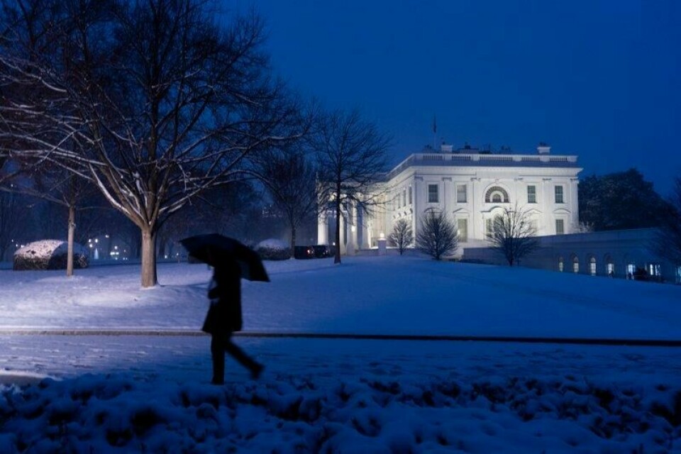 Frankrikes president og britenes statsminister reiser neste torsdag til Washington for å møte USAs president Donald Trump i Det hvite hus.