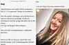 Wilma Andersson (17) ble meldt savnet av søsteren på sosiale medier. Foto: Skjermdump fra sosiale medier