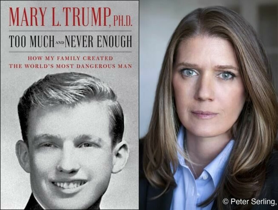 President Donald Trumps niese Mary Trump har skrevet bok om sin onkel og familien. Foto: AP / NTB scanpix President Donald Trumps niese Mary Trump har skrevet bok om sin onkel og familien. Foto: AP / NTB scanpix Foto: NTB scanpix