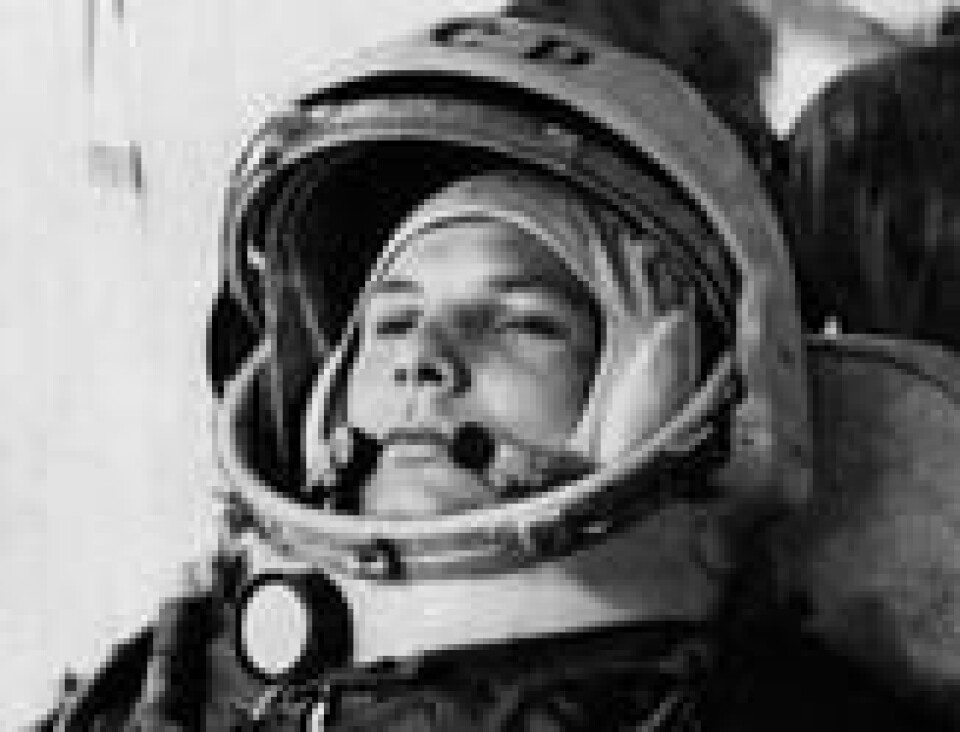 Sovjeteren Jurij Gagarin ble første menneske i verdensrommet i 1961. Foto: NTB / AP Sovjeteren Jurij Gagarin ble første menneske i verdensrommet i 1961. Foto: NTB / AP