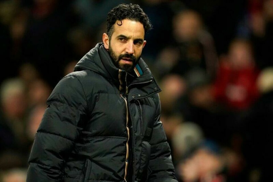 Manchester United-manager Ruben Amorim kom med oppdateringer mandag.