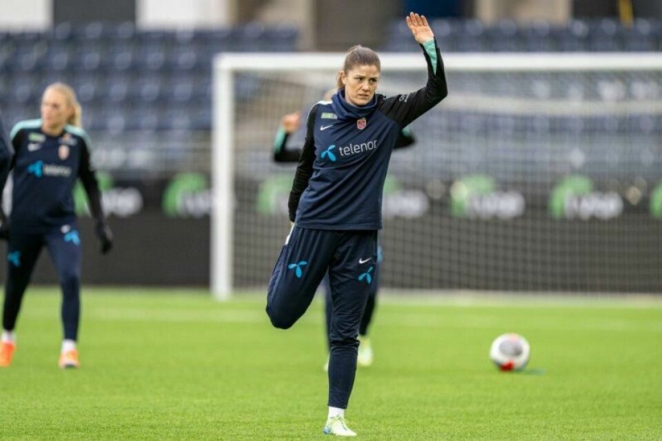 Maren Mjelde er ute med skade og spiller ikke Norges kommende kamper i nasjonsligaen.