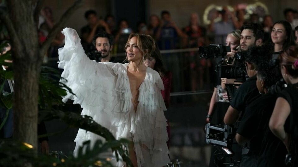 Jennifer Lopez under et PR-arrangement for Netflix-serien «Atlas» nylig. Foto: Marco Ugarte / AP / NTB