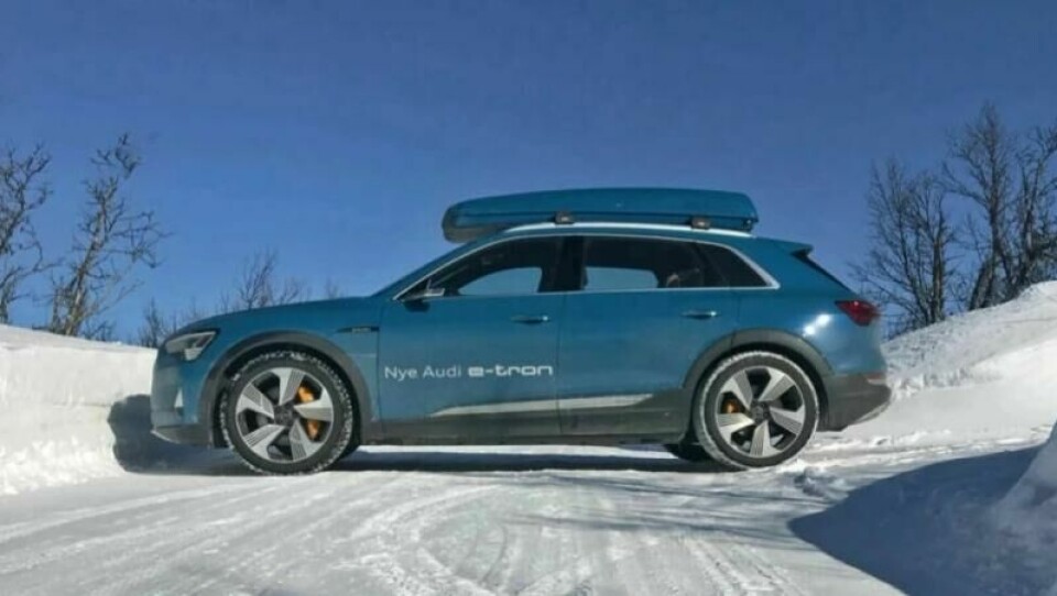STORSELGER: Audi var tidlig ute med elektrisk SUV da de kom med sin e-tron. Det ga rekordhøyt salg i Norge.