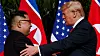 Donald Trump og Kim Jong-Un møttes i Singapore, mens Trump fortsatt var president. Foto: Evan Vucci / AP