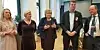 SAMLING MOT ARBEIDSLIVSKRIM: Arbeids- og sosialminister Anniken Hauglie (H, til venstre), finansminister Siv Jensen (Frp), statsminister Erna Solberg (H), LO-leder Hans-Christian Gabrielsen og NHO-direktør Ole Erik Almlid er enige i retningen, uenige om tempoet. Foto: Thomas Vermes / ABC Nyheter