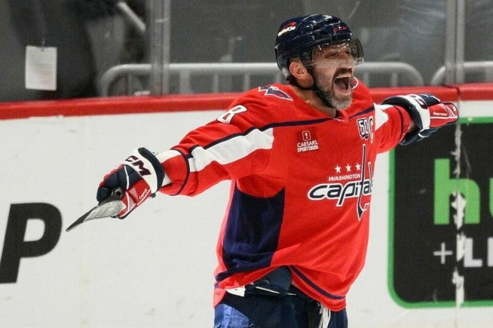 Ovetsjkin tangerte «uslåelig» Gretzky-rekord – 894 mål i NHLs grunnserie